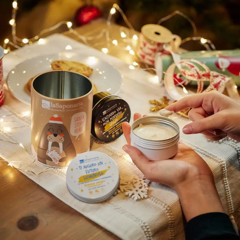 Cofanetti Santa Stops Here! Salvadanaio Tricheco - Cofanetto corpo, Cofanetto viso e corpo miniatura 2