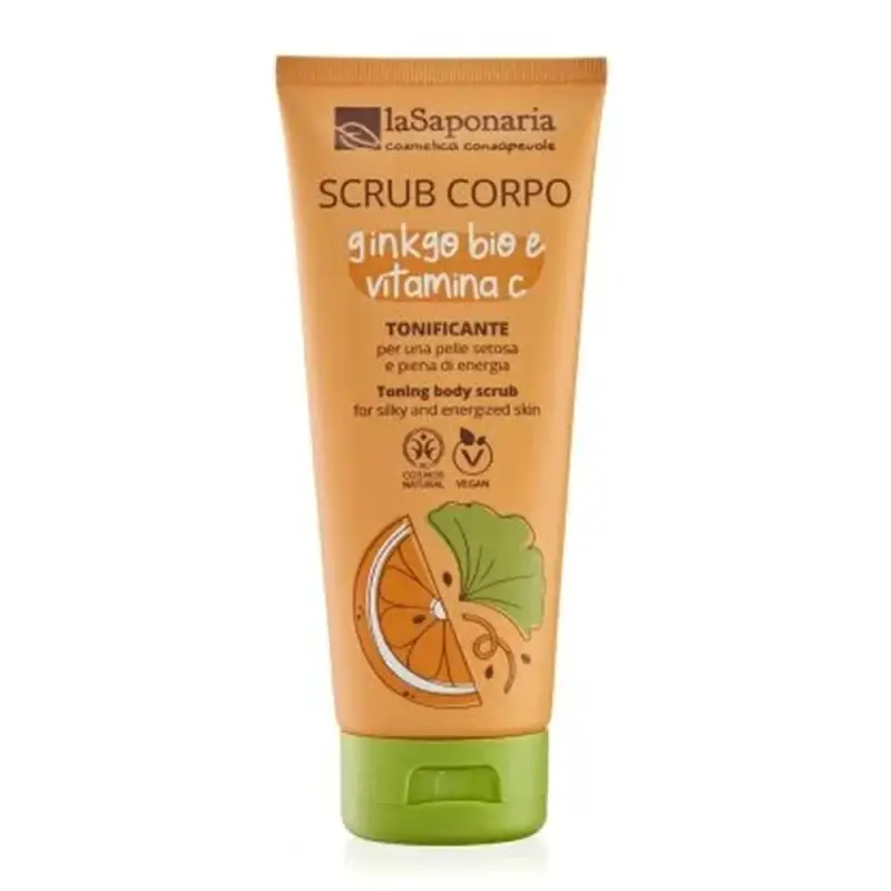Corpo Scrub Corpo Tonificante - GINGKO BIO E VITAMINA C - Olio e scrub corpo