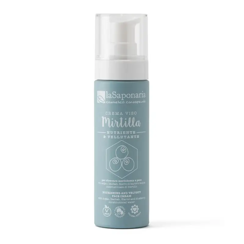 Costituzionale Viso Crema viso nutriente MIRTILLA - Crema viso pelle secca,Crema idratante viso