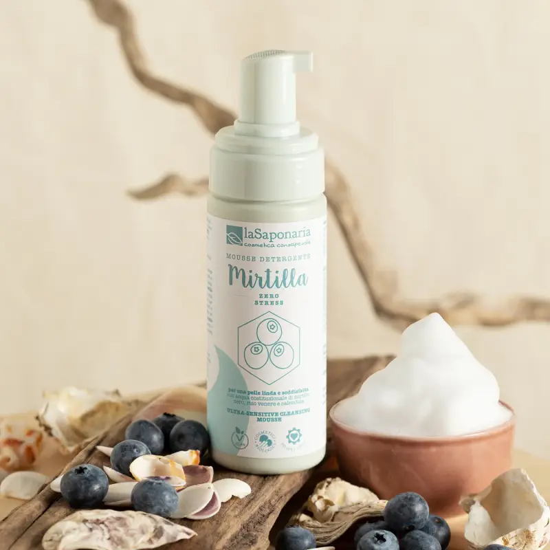 Costituzionale Viso Mousse Detergente Mirtilla - Mousse detergente viso miniatura 2
