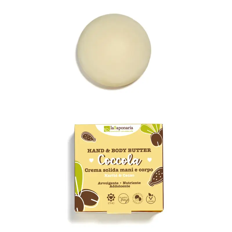 Creme Solide Crema solida mani e corpo COCCOLA - Crema piedi