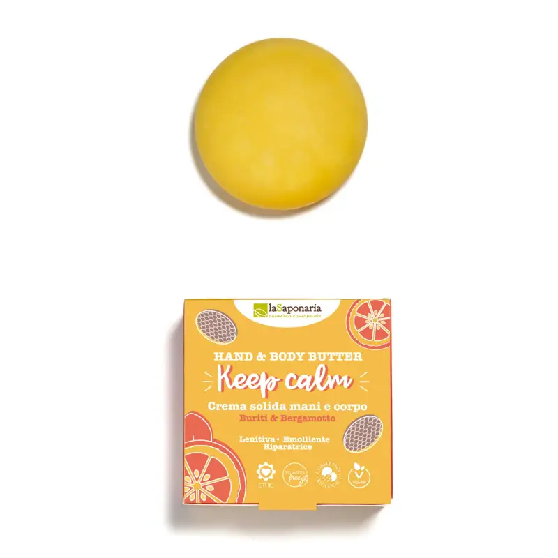 Creme Solide Crema solida mani e corpo KEEP CALM - Crema mani
