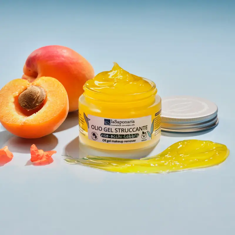 Doppia Detersione Olio gel struccante - Gel detergente viso, Olio detergente viso miniatura 2