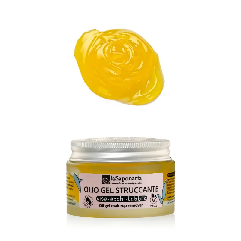 Doppia Detersione Olio gel struccante - Gel detergente viso,Olio detergente viso