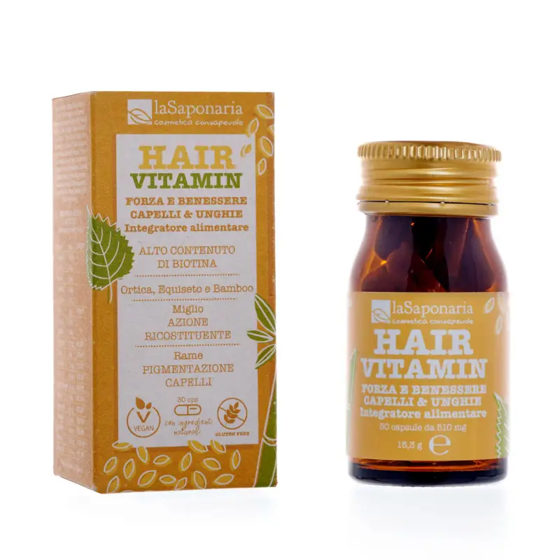In&Out - integratori HAIR VITAMIN - Integratore alimentare capelli e unghie - Integratori capelli