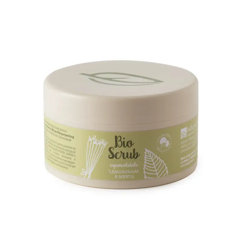 Original Bio Scrub lemongrass e menta - Olio e scrub corpo