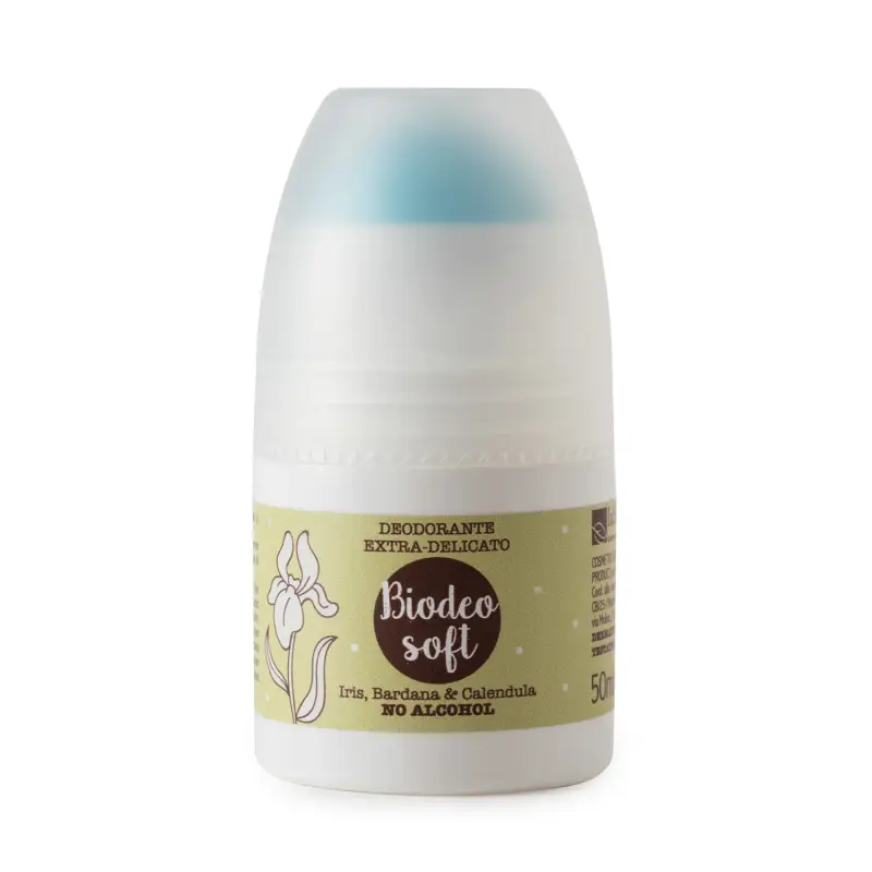 Radici Biodeo soft iris bardana e calendula - Deodorante roll on