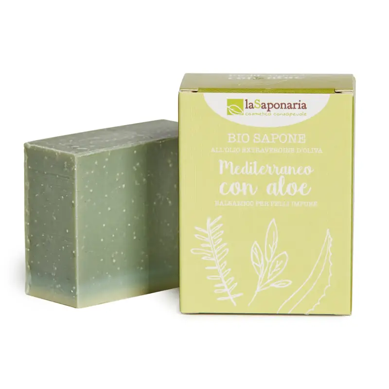 Saponi Sapone solido mediterraneo aloe - Sapone