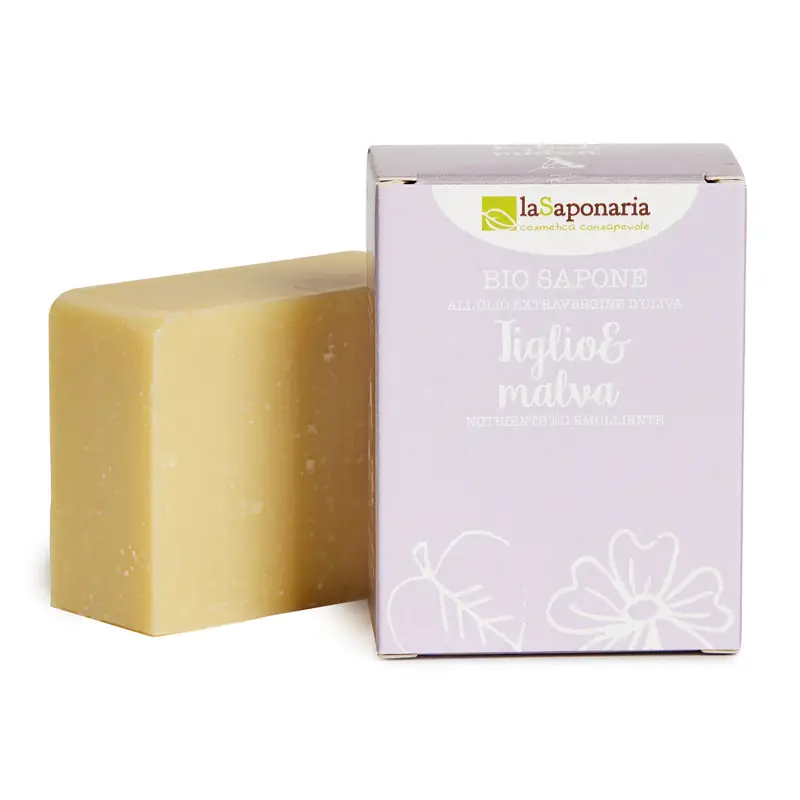 Saponi Sapone solido tiglio-malva - Sapone