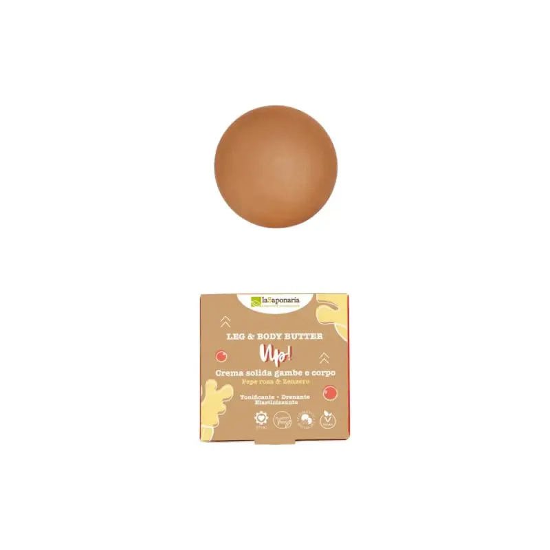 "Up" Crema Solida Gambe e Corpo Pepe Rosa & Zenzero 80 ml