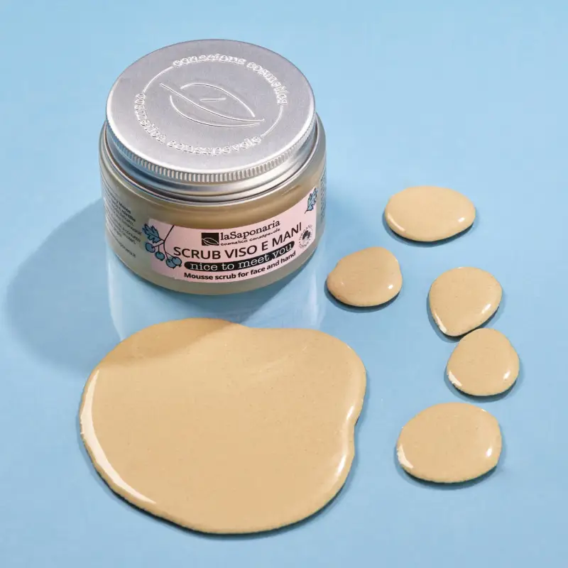 Wonder Pop Mousse scrub viso-mani- NICE TO MEET YOU - Peeling e gommage viso, Crema mani miniatura 2