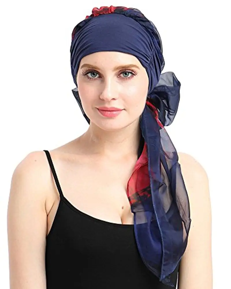 la Sciarpa di Facile Legare bambù in Turbante Cappello per pazienti oncologici