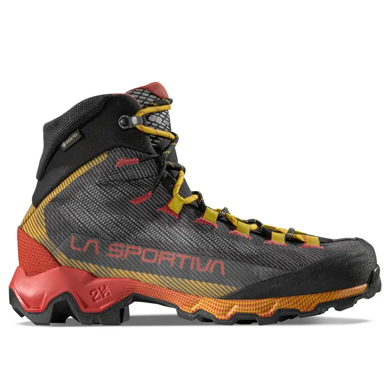 Aequilibrium Hike GORE-TEX Nero Giallo - Scarponi Alpinismo Uomo EUR 44