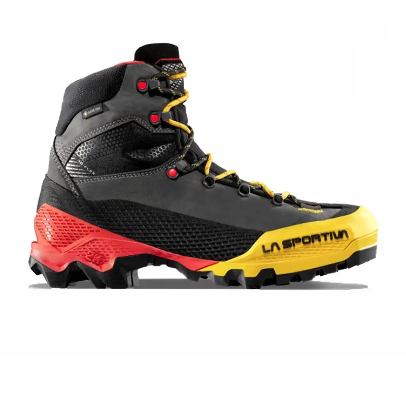 Aequilibrium Lt GORE-TEX Nero Giallo - Scarpone Alpinismo Uomo EUR 45