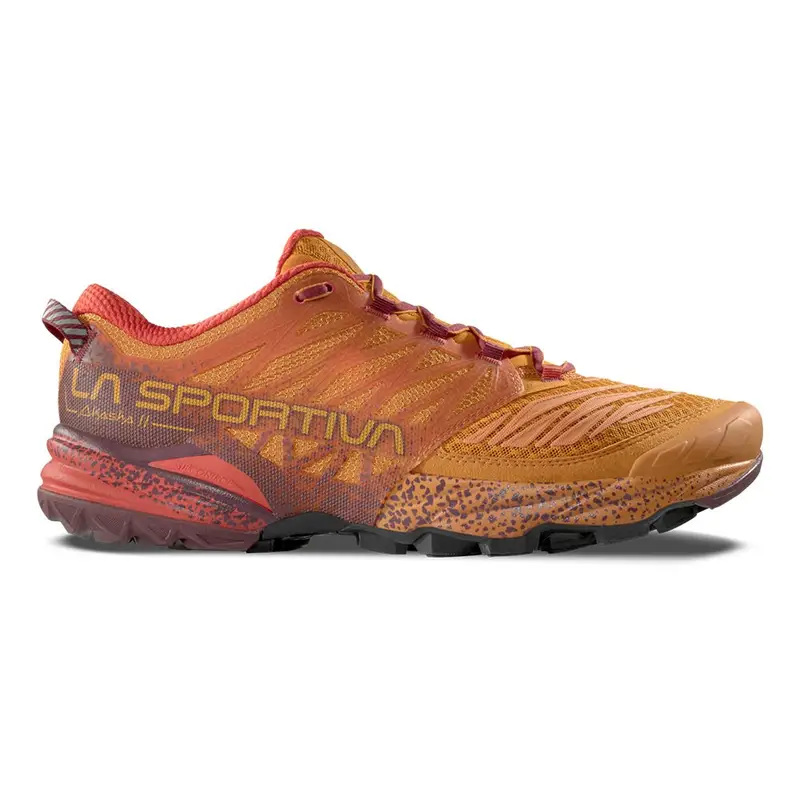 Akasha 2 Arancio Rosso - Scarpe Trail Running Uomo EUR 43