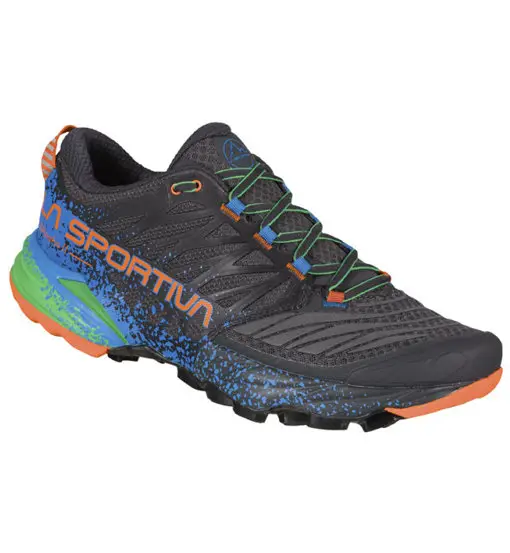 Akasha II - scarpe trail running - uomo Black