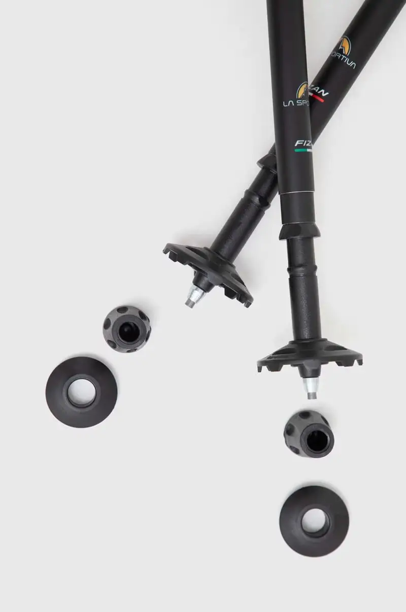 bastoncini da trekking Nepal Lite Nero miniatura 4