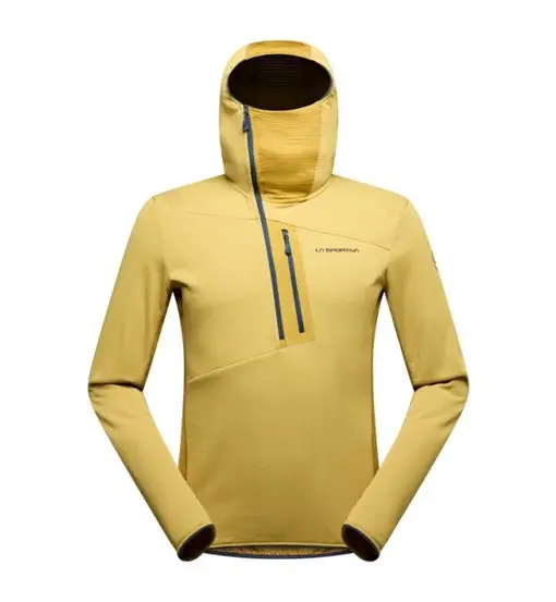 Big Wall Pullover Hoody M - felpa con cappuccio - uomo Yellow