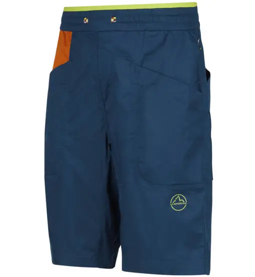 Bleauser M - pantaloni corti arrampicata - uomo Blue