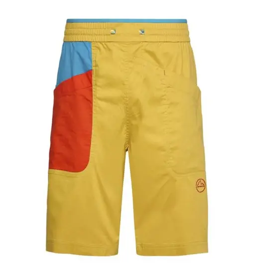 Bleauser - pantaloni corti arrampicata - uomo Yellow