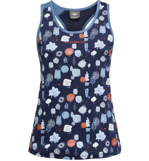 Botanic W - top arrampicata - donna Blue