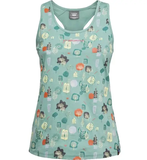 Botanic W - top arrampicata - donna Green