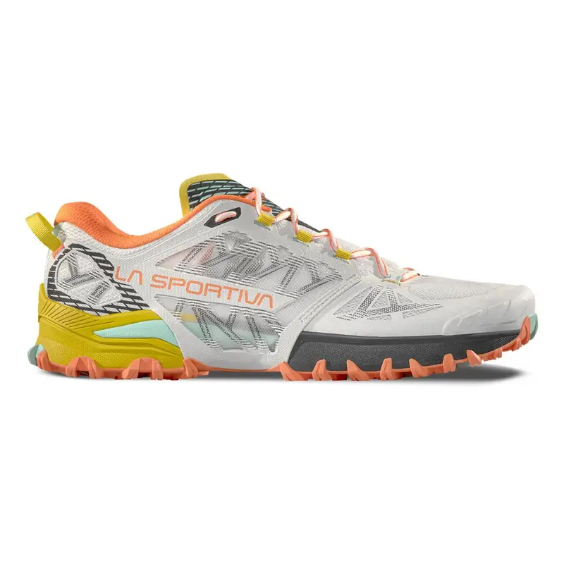 Bushido III Bianco Giallo - Scarpe Trail Running Uomo EUR 44,5