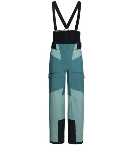 Chaser Evo Shell Bib W - pantaloni freeride - donna Green