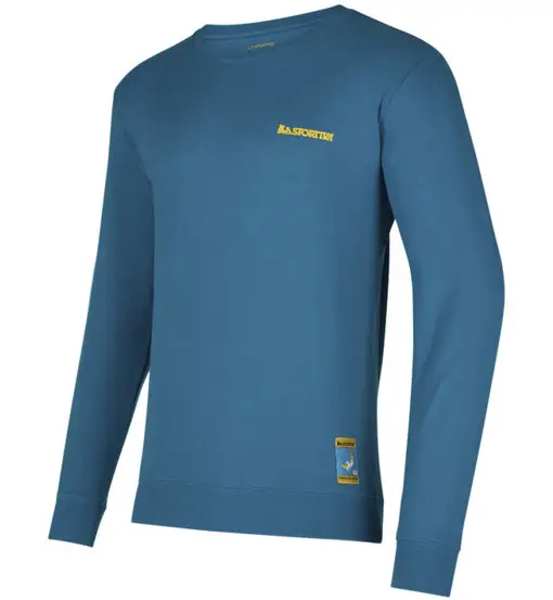 Climbing On The Moon M - felpa - uomo Blue