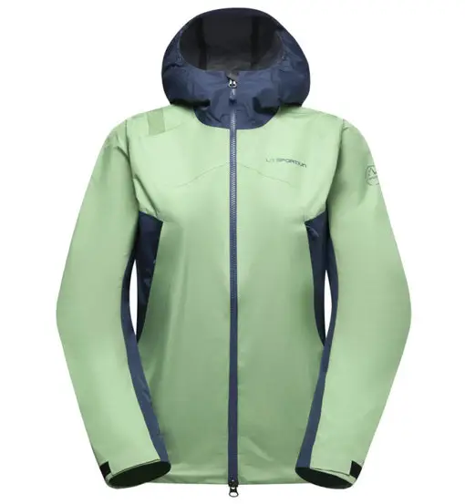 Discover Shell W - giacca hardshell - donna Light Green