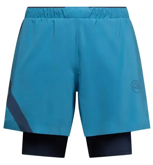 Flow 5" - pantaloni trail running - uomo Blue
