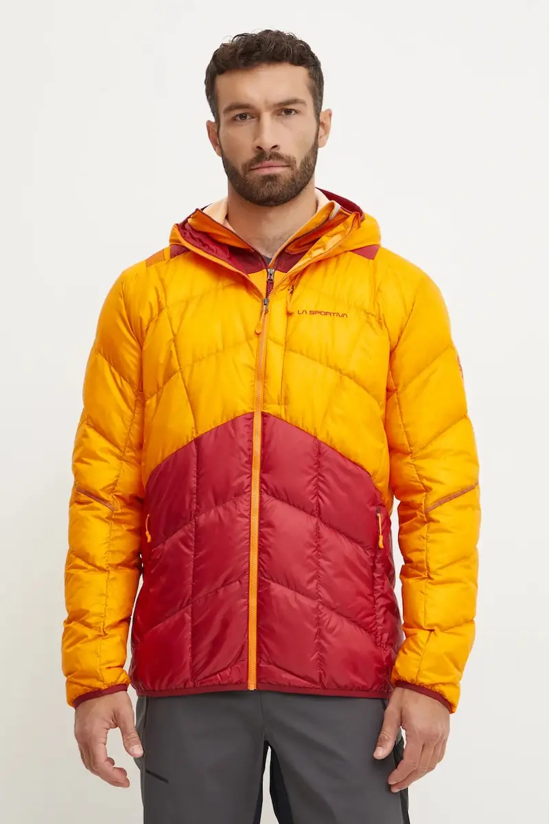 giacca da sci imbottita Pinnacle Down colore arancione L82102320