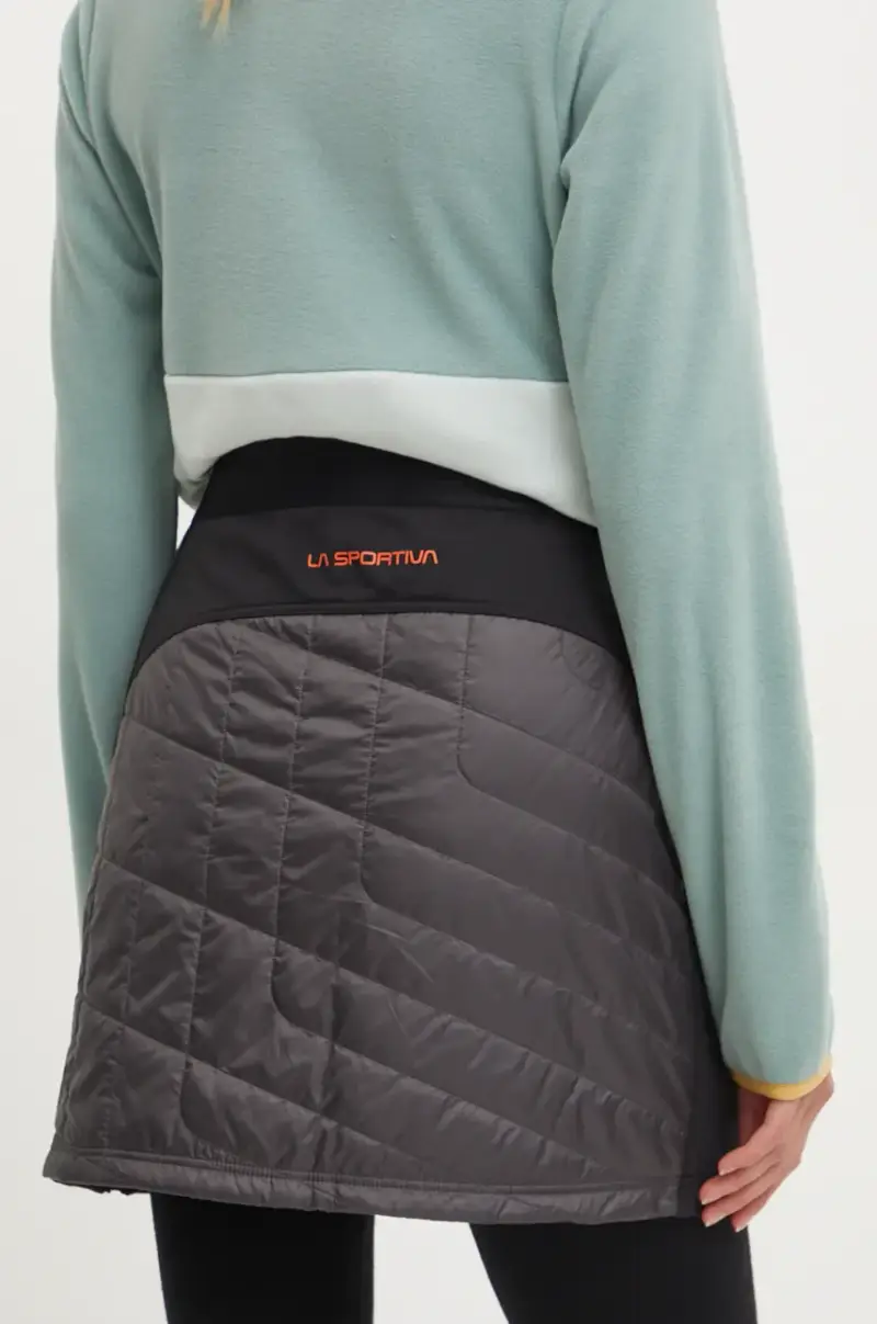 gonna sportiva Warm Up Primaloft colore grigio M04900322 miniatura 3