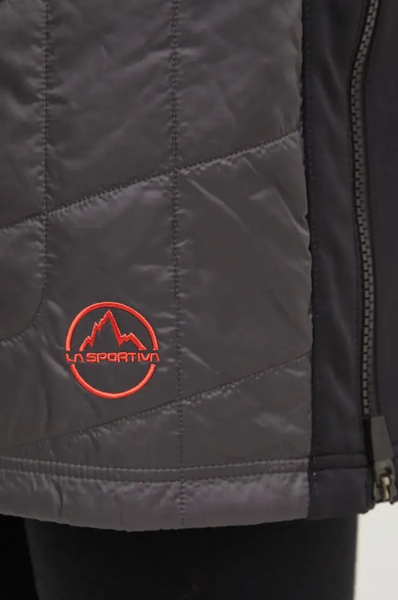 gonna sportiva Warm Up Primaloft colore grigio M04900322 miniatura 4