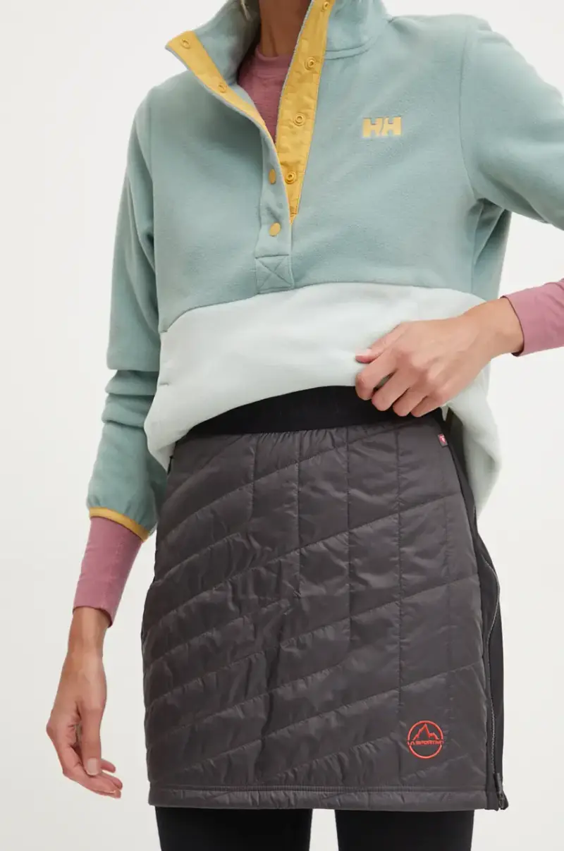 gonna sportiva Warm Up Primaloft colore grigio M04900322