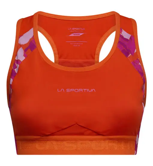La Sportiva Hover W - reggiseno sportivo alto sostegno - donna Red