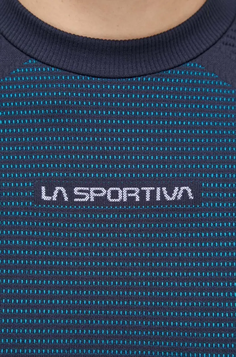 longsleeve funzionale Synth Ligh Blu navy miniatura 4