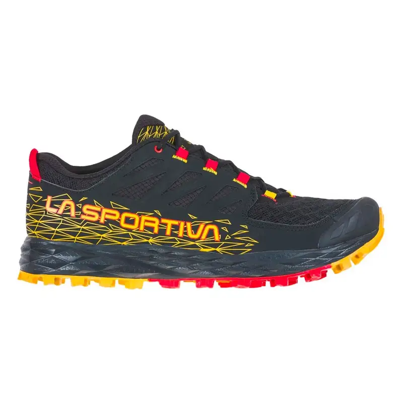 Lycan II Nero Giallo - Scarpe Trail Running Uomo EUR 45,5