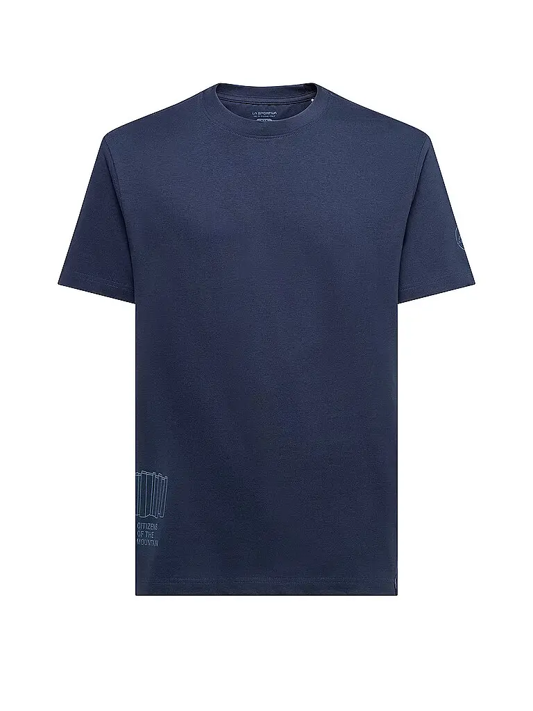 Maglietta da arrampicata da uomo Citizen Mountain blu | S