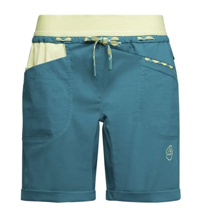 Mantra W - pantaloni corti arrampicata - donna Blue