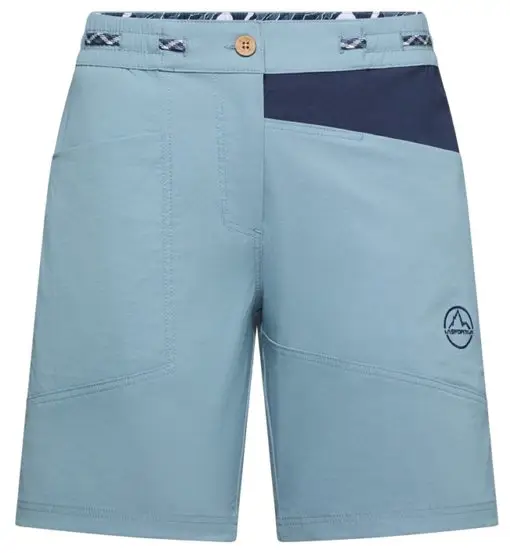 Mantra W - pantaloni corti arrampicata - donna Blue