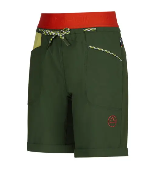 Mantra W - pantaloni corti arrampicata - donna Green