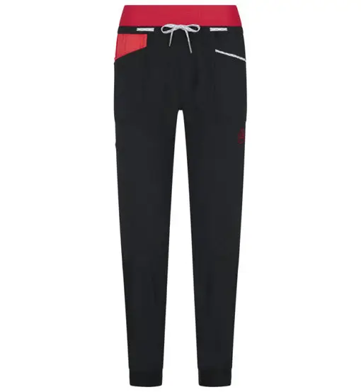 Mantra W - pantaloni lunghi arrampicata - donna Black