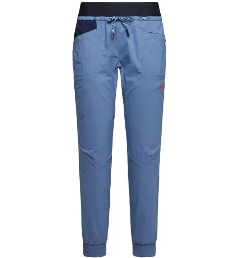 Mantra W - pantaloni lunghi arrampicata - donna Blue