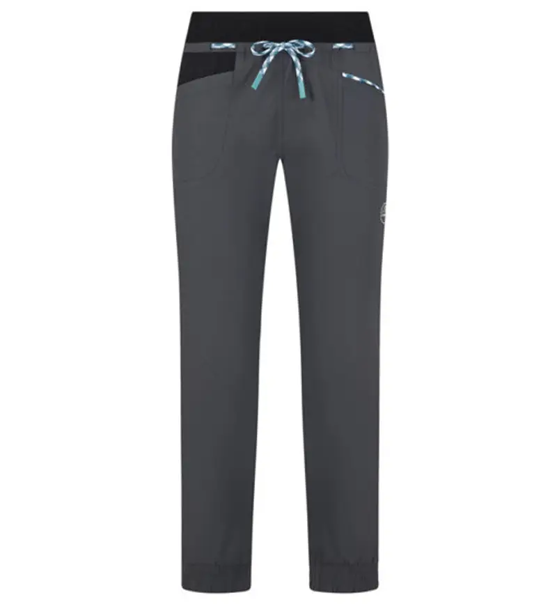 Mantra W - pantaloni lunghi arrampicata - donna Dark Grey