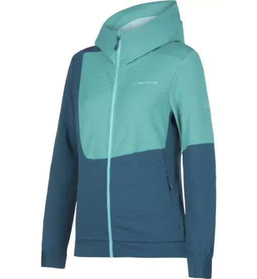 Mood Hoody W - felpa con cappuccio - donna Light Blue