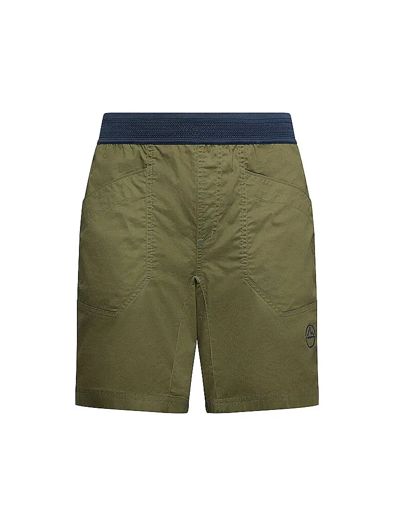 Pantaloncini da arrampicata da uomo Roots oliva | S