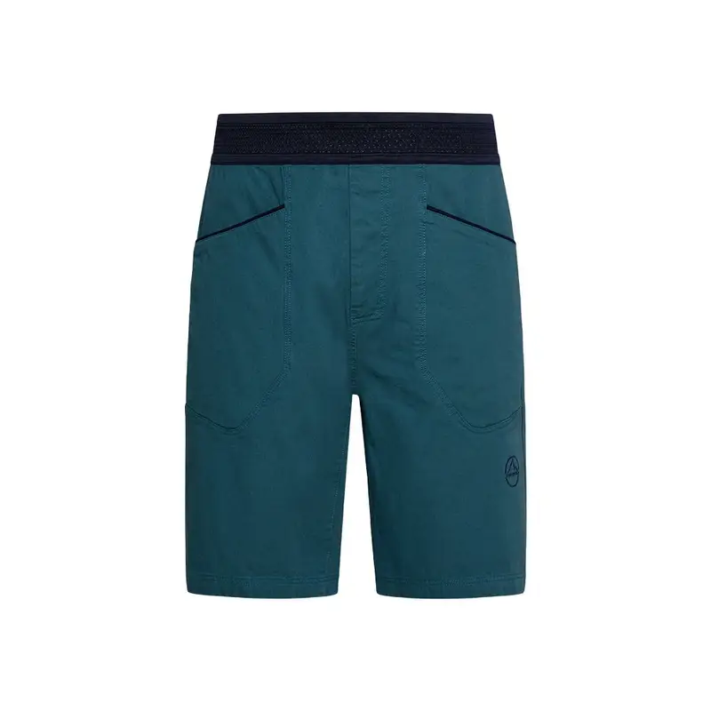 Pantaloni Corti Arrampicata Flatanger Hurricane Blu Uomo L
