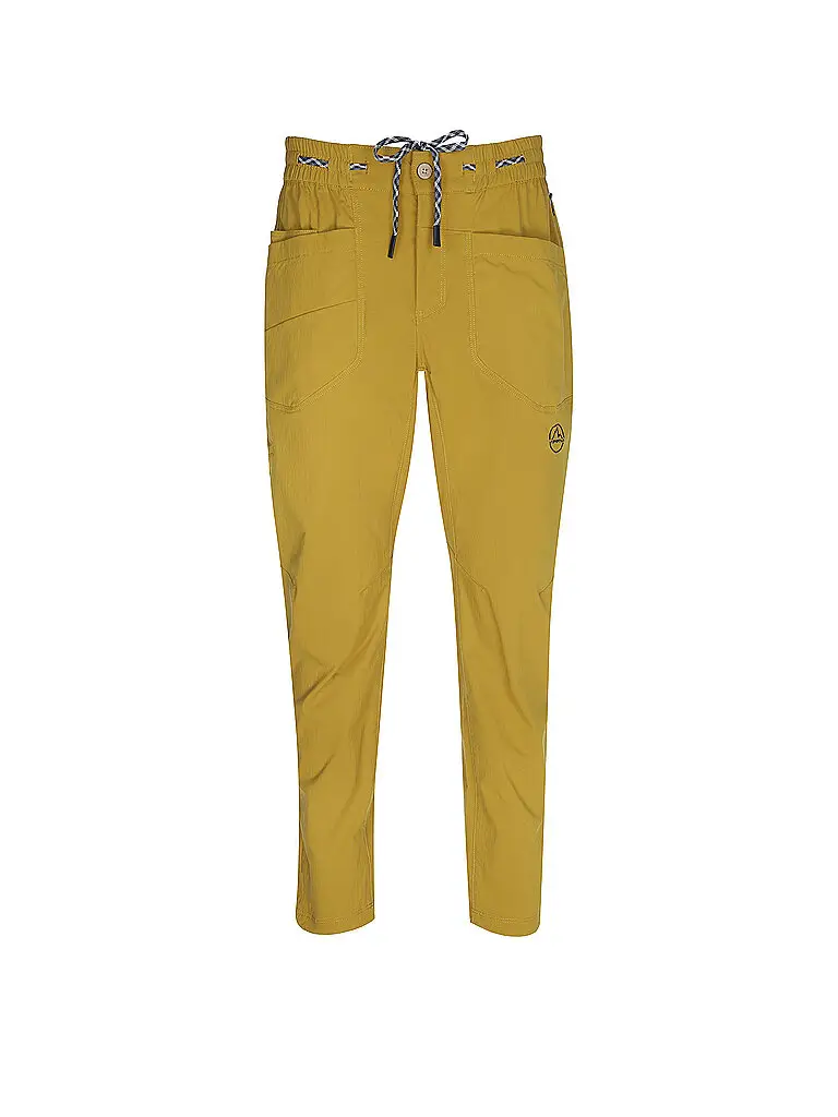 Pantaloni da arrampicata da uomo Lybirinth senape | L