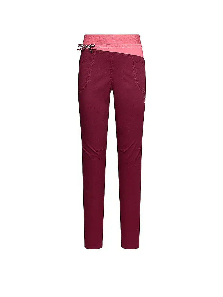 Pantaloni da arrampicata Tundra da donna rosso scuro | L
